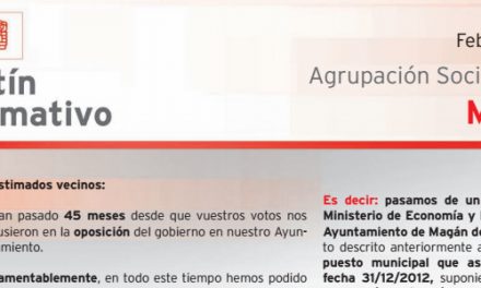 Boletín informativo febrero 2015